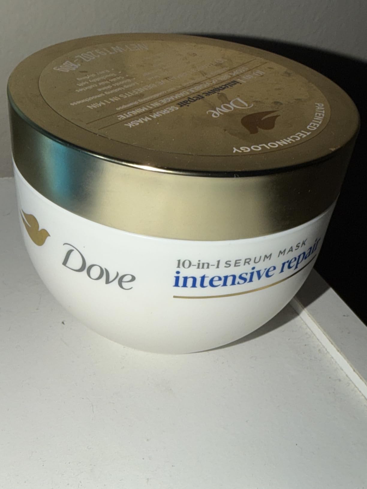 Dove Hair Intensive Repair 10-in-1 Serum Mask for Damaged Hair, 9.2 fl oz | Bio-Protein Care Technology, Glutamic Amino Serum, Repairs 10 Signs of Damage in 1 Minute, Weekly Deep Conditioning customer photo 2