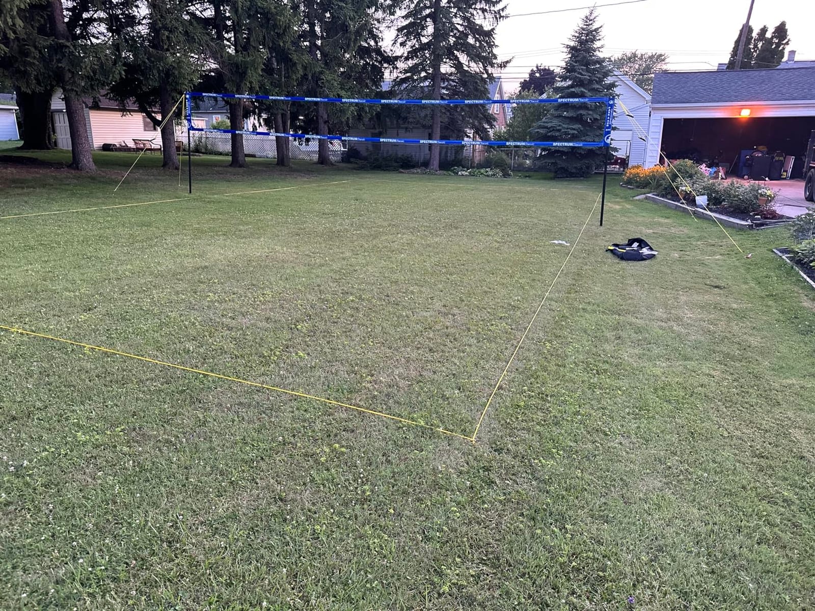 Park & Sun Sports Spectrum Classic: Adjustable Professional Outdoor Volleyball Net System customer photo 2