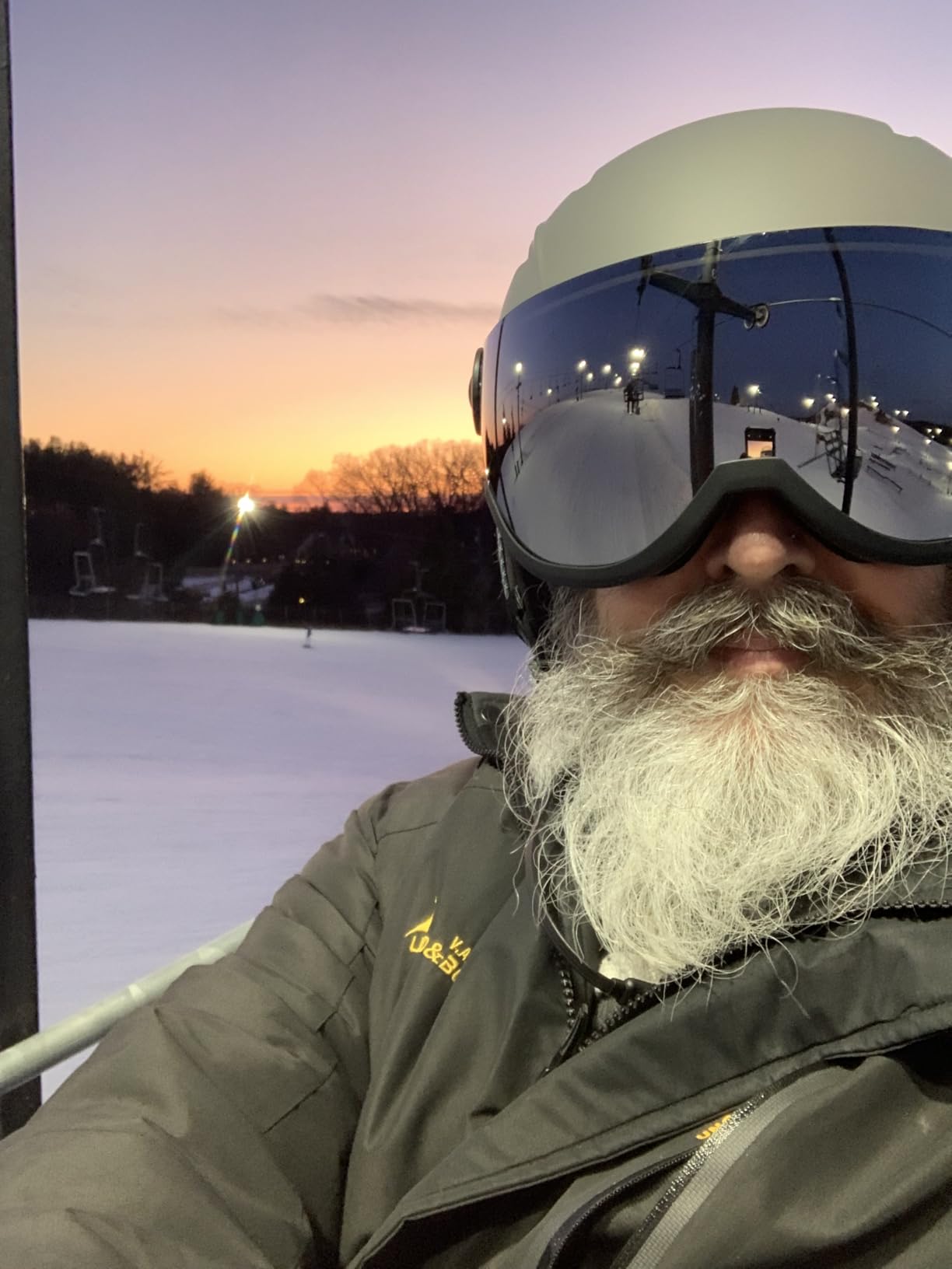 OutdoorMaster Ski Helmet with 2-in-1 Detachable Visor Goggles customer photo 1