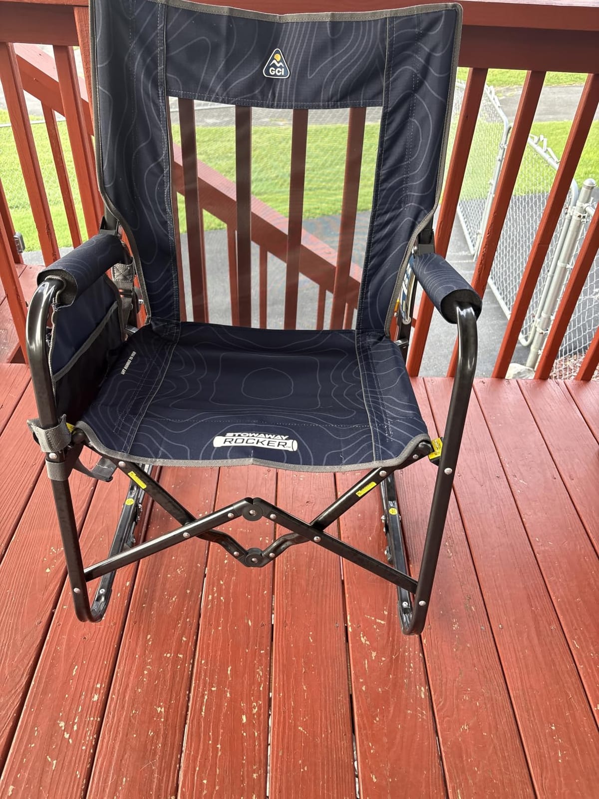 GCI Outdoor Stowaway Rocker - Stealth Camo customer photo 1