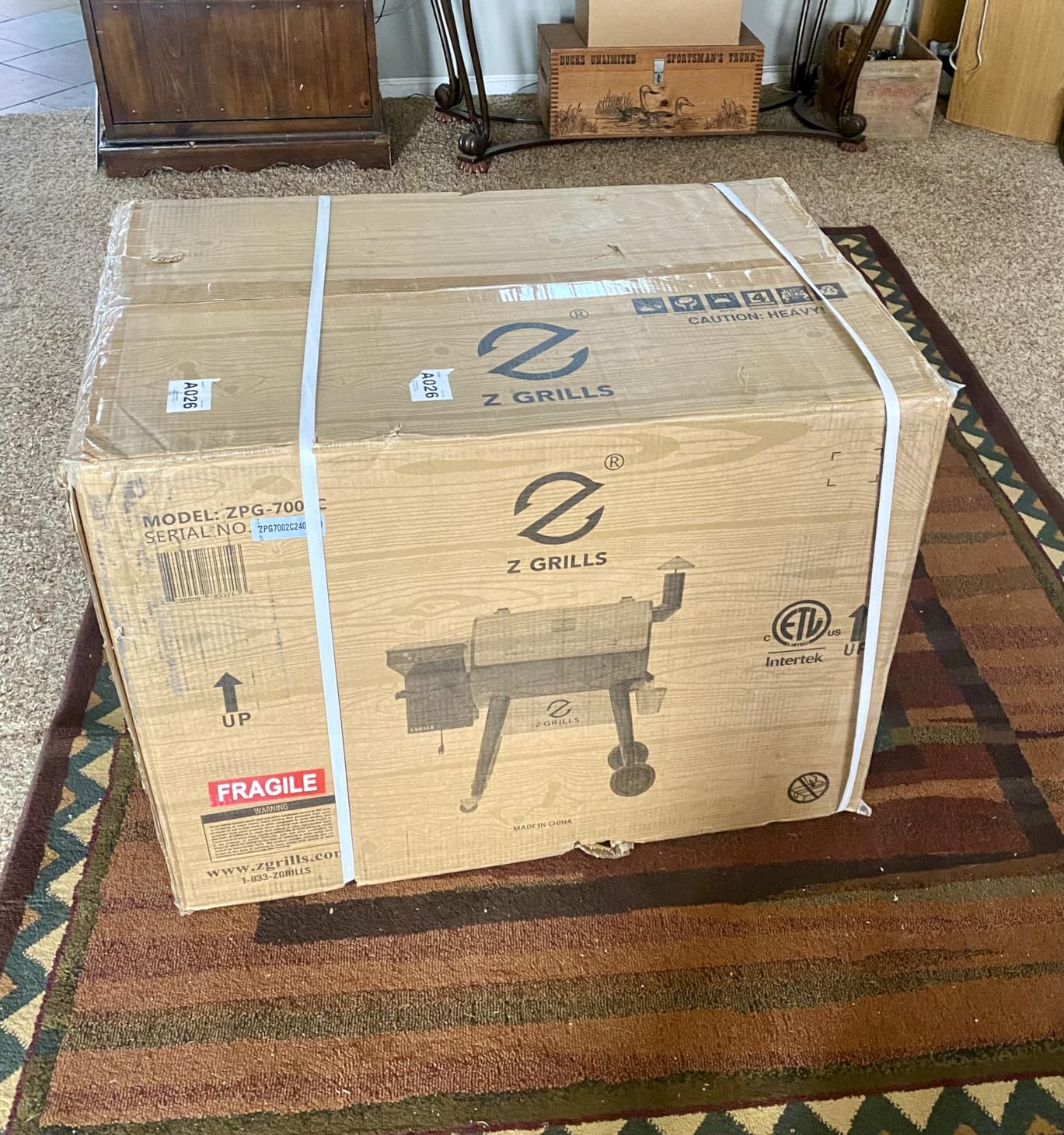 Z GRILLS 600D2 Wood Pellet Grill & Smoker, 572 Sq In, 8-in-1 BBQ Cooking customer photo 1