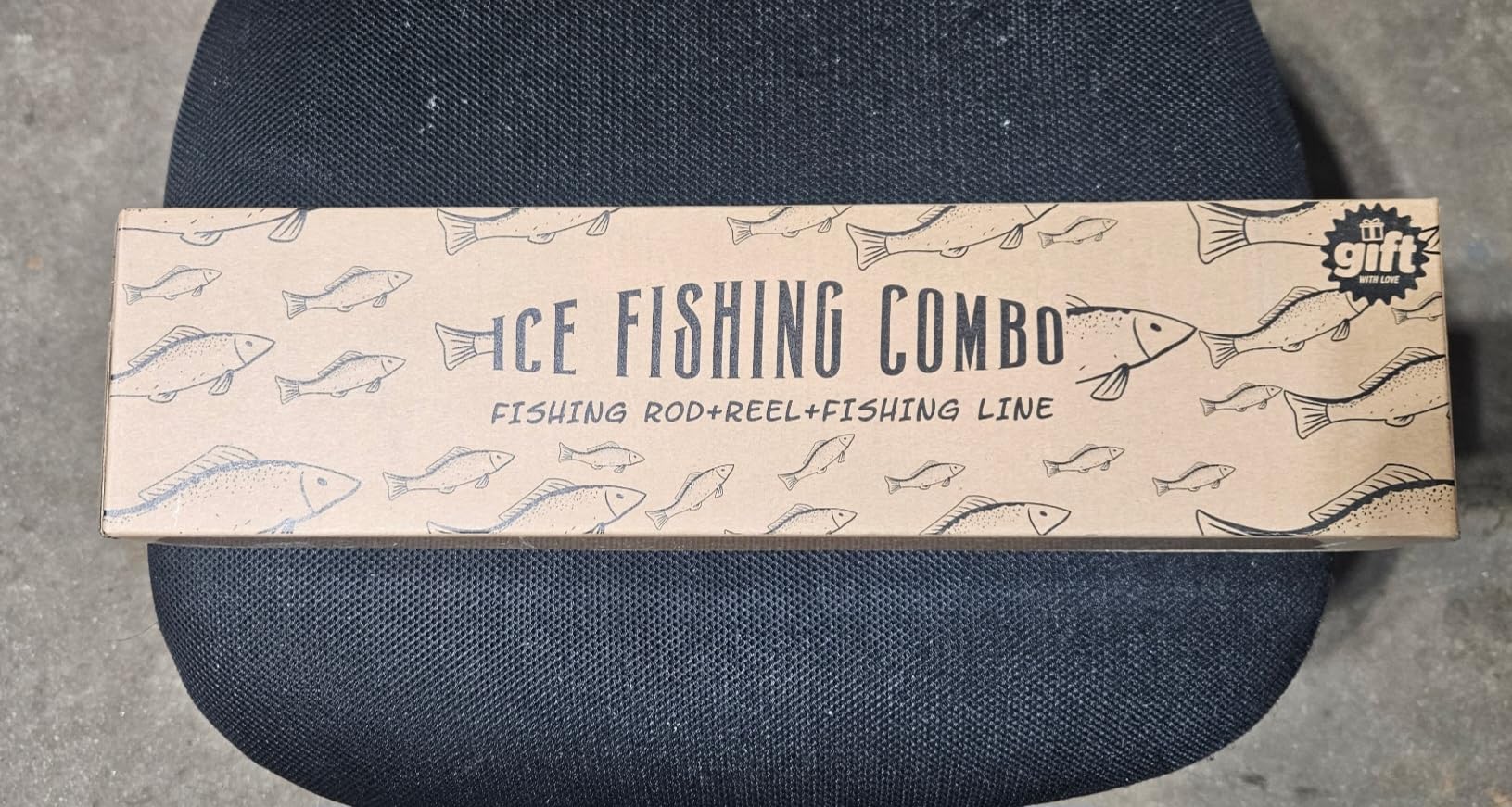 QualyQualy Ice Fishing Rod and Reel Combo 24-28 inch M/ML Inline Ice Fishing Combos 2 Different Tips for Walleye Perch Panfish Fishing Lover Gift customer photo 2