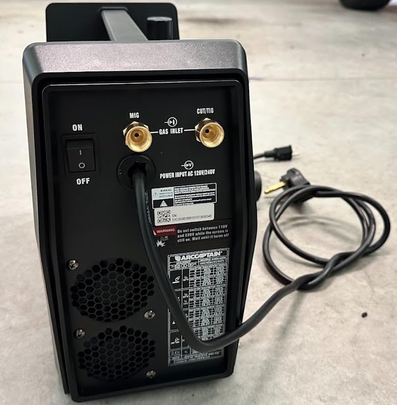 ARCCAPTAIN MIG205MP MIG Welder with Plasma Cutter, 9 IN 1 Welding Machine customer photo 2