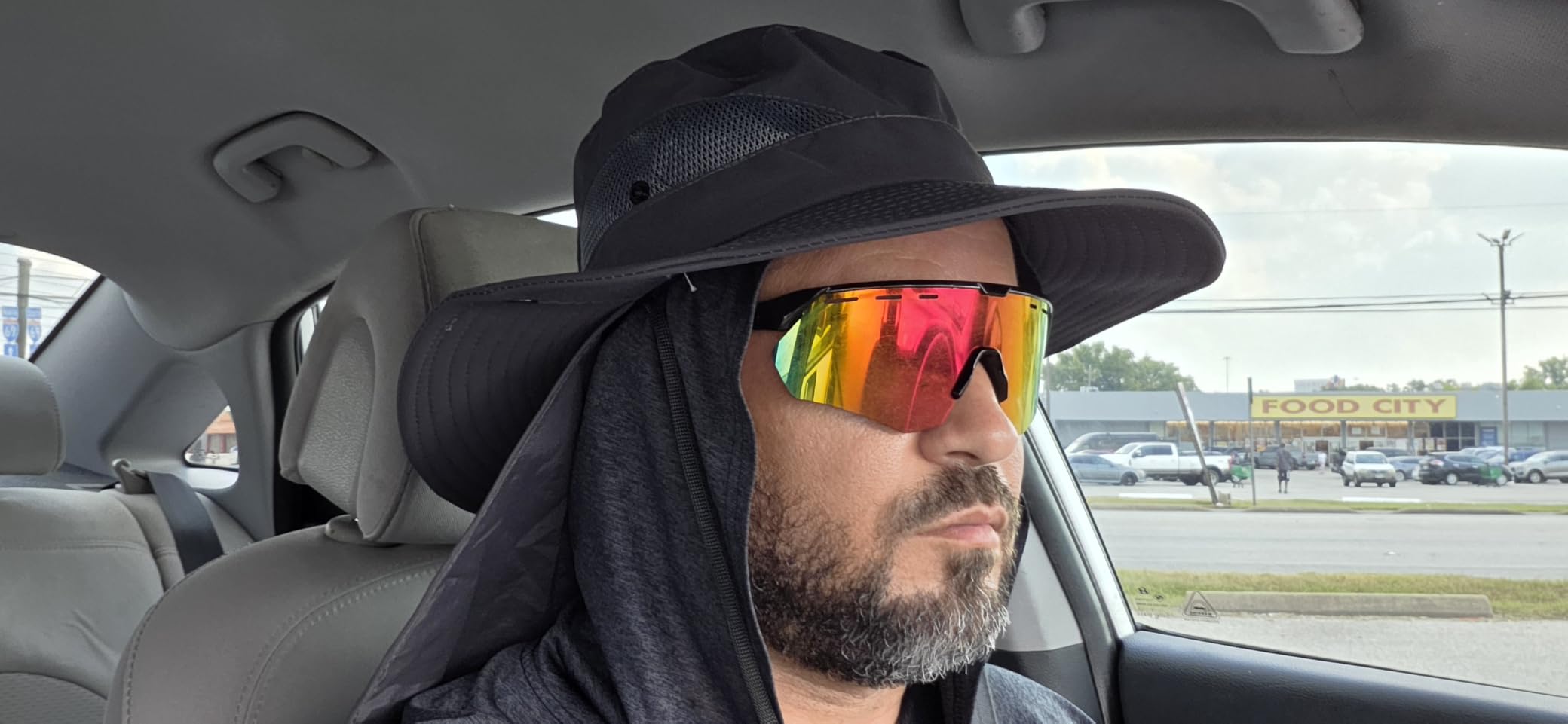 NPQQUAN Sun Hats for Men Women with Neck Flap UPF 50+ UV Protection customer photo 2