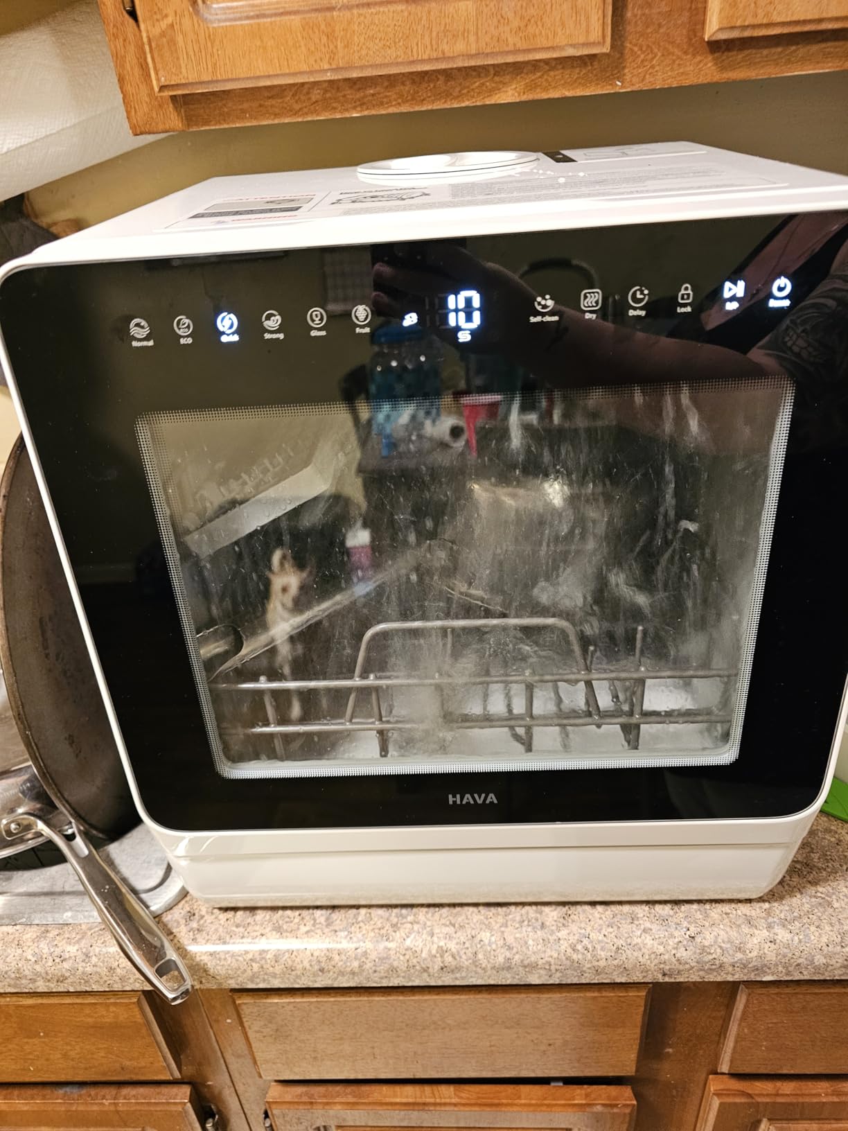 HAVA Countertop Dishwasher with Water Softener & Enhanced Energy Efficiency customer photo 2