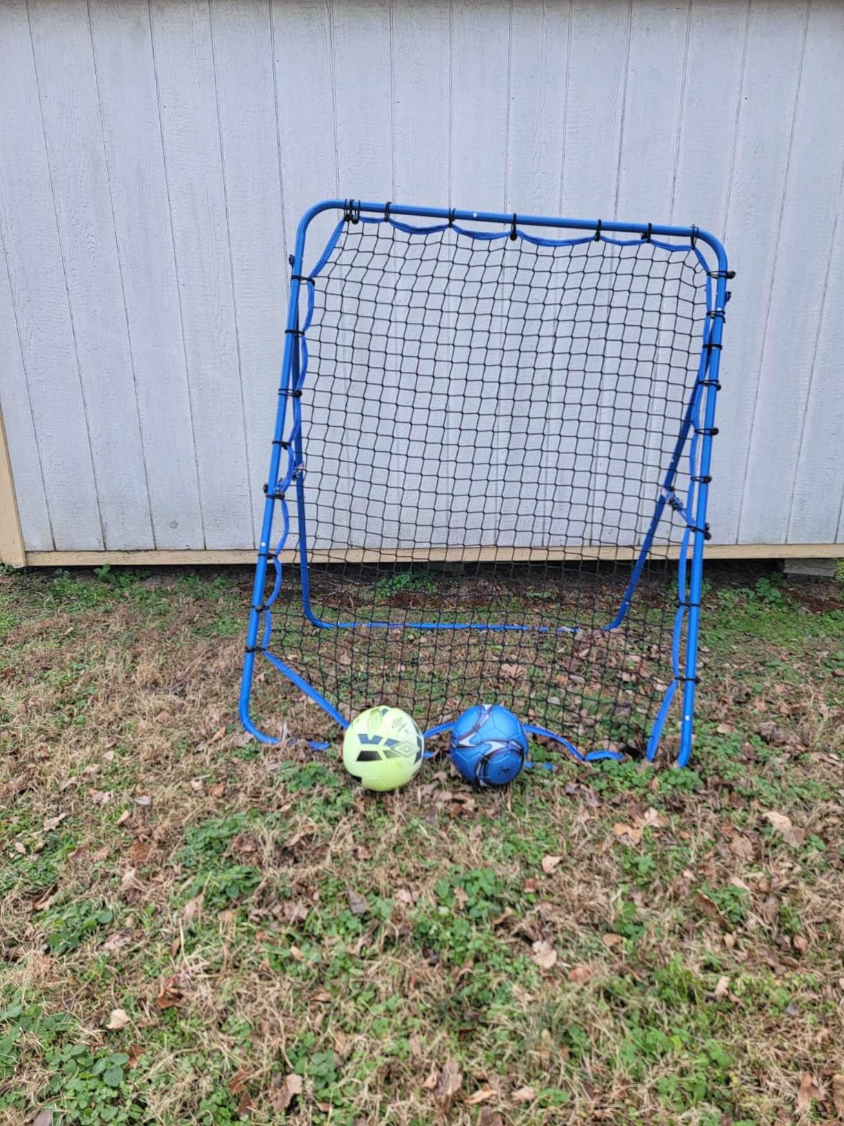 Volleyball Baseball Rebounder Net, Softball Rebounder Pitchback Net Quick Adjustments, Quick Adjustments Lacrosse Bounce Back Practice Equipment, Ideal for Outdoor Indoor and Backyard Training customer photo 1