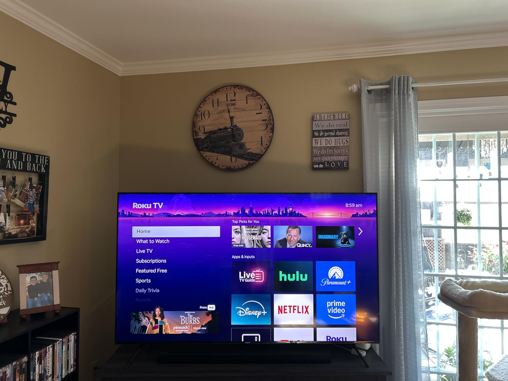 Roku 65-Inch Plus Series Smart TV - 4K QLED Mini-LED TV - RokuTV customer photo 2