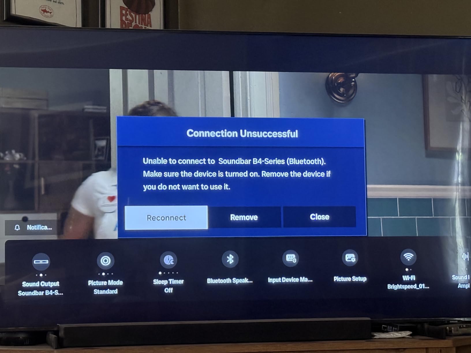 Samsung B-Series Soundbar HW B400F 2.0 ch Soundbar with Built in Subwoofer (2025 Model) One Remote Control, Surround Sound Expansion, Voice Enhance Mode customer photo 2