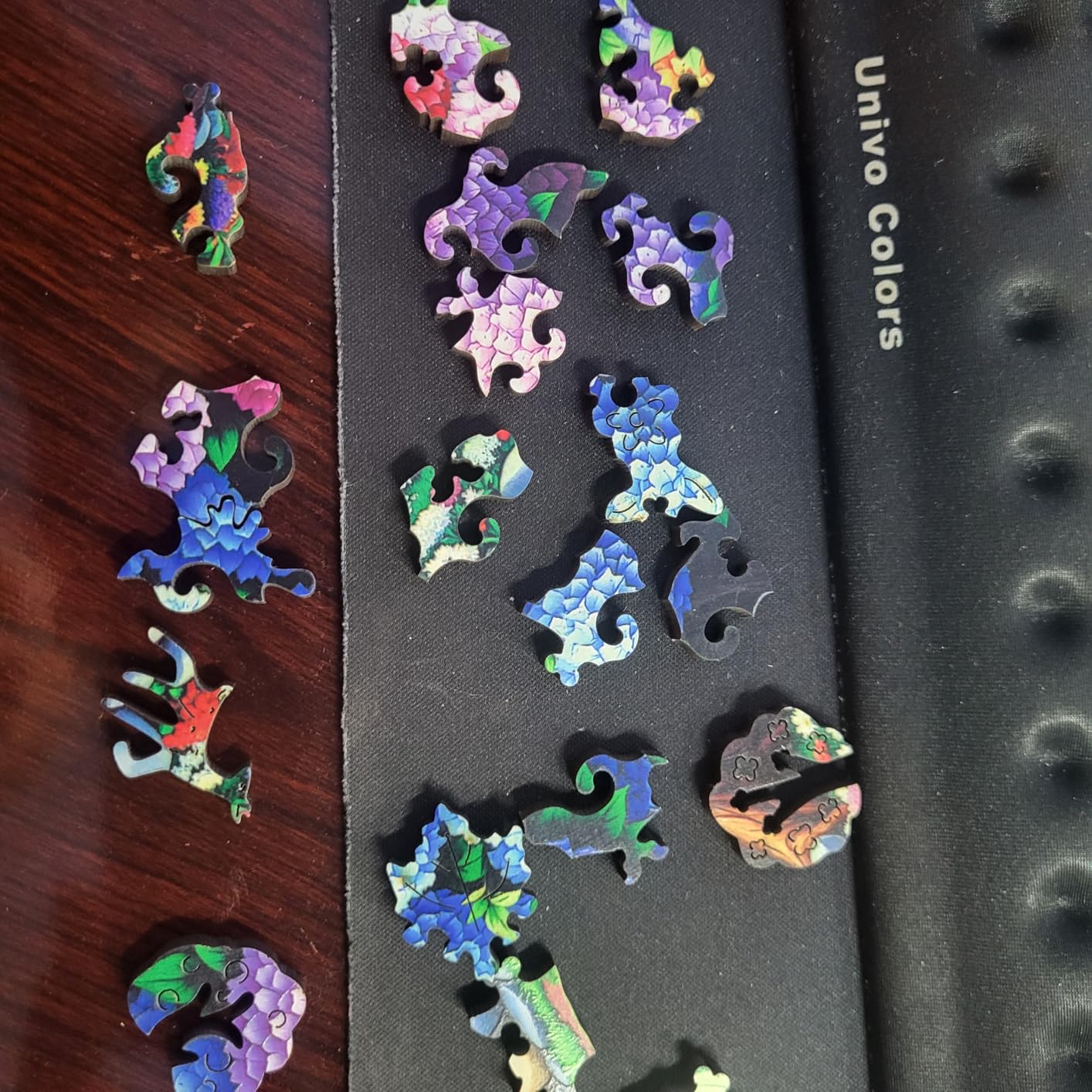 Wooden Puzzles for Adults, Succulent Plants 200 Piece Unique Shaped Wood Puzzle customer photo 1
