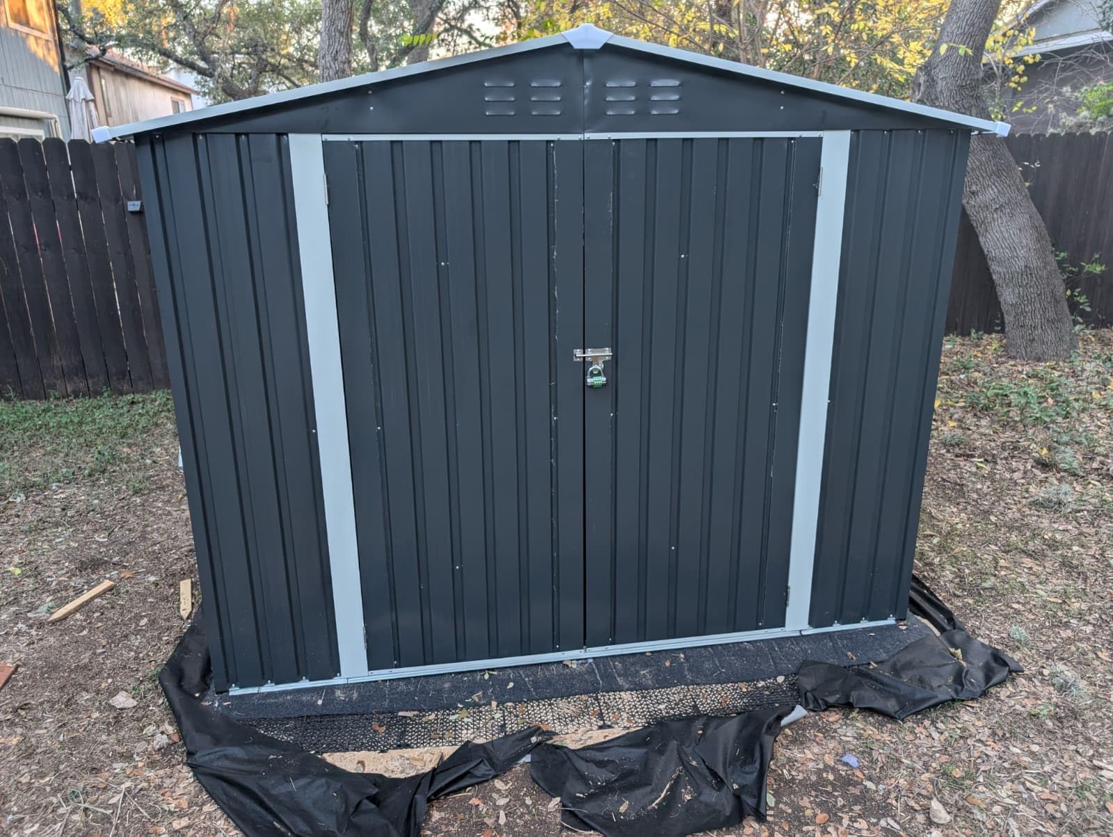 Polar Aurora 8 x 12 FT Outdoor Storage Shed customer photo 2