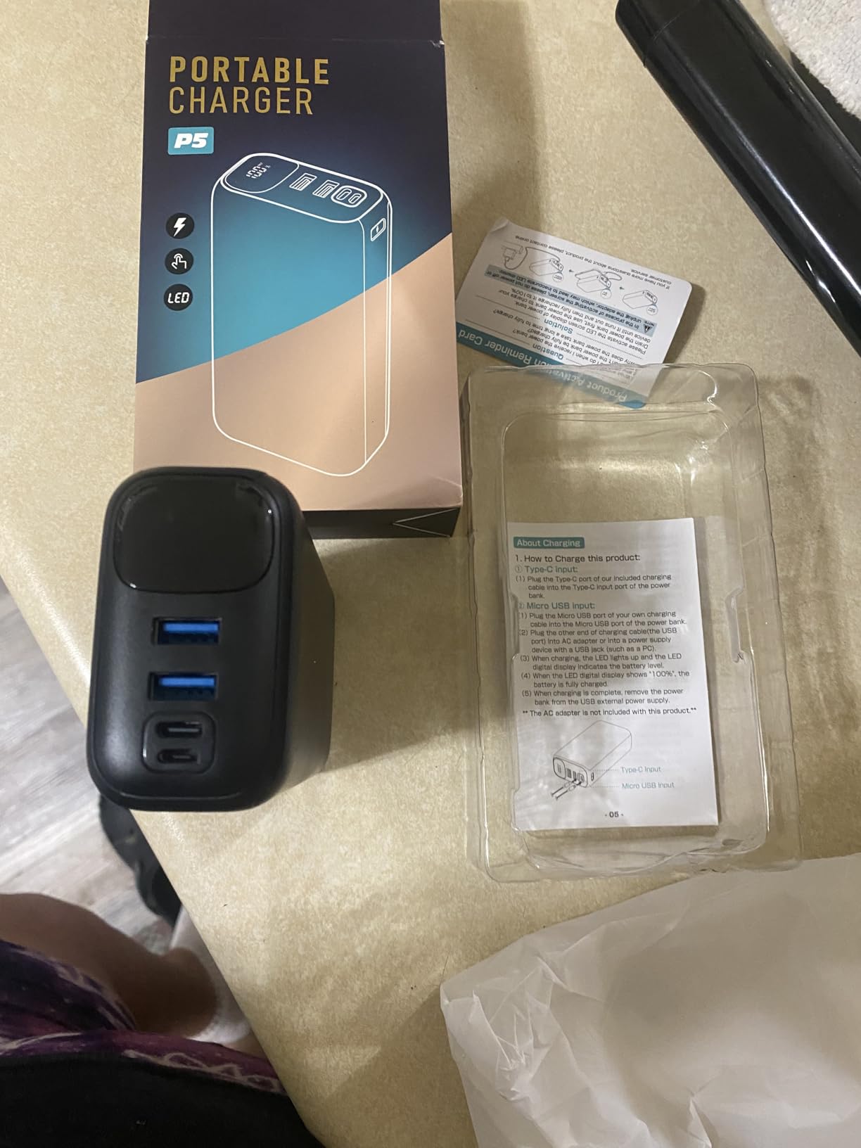 OHOVIV Portable Charger Power Bank 50000mAh,PD 22.5W Battery Pack customer photo 1