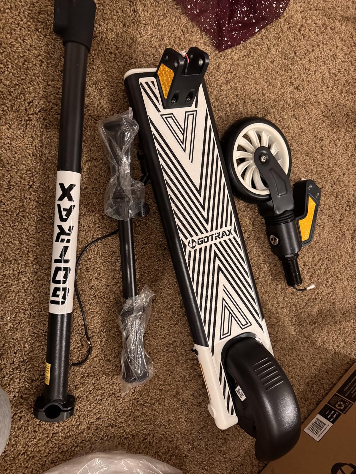 Gotrax Electric Scooter for Kids 6-12, Max 3.75 Mile & 7.5Mph,Thumb Control | 150W Motor, 6
