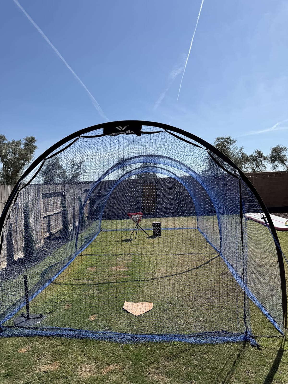Portable Batting Cage 22ft x 12ft x 8ft Baseball & Softball Batting Cage customer photo 1
