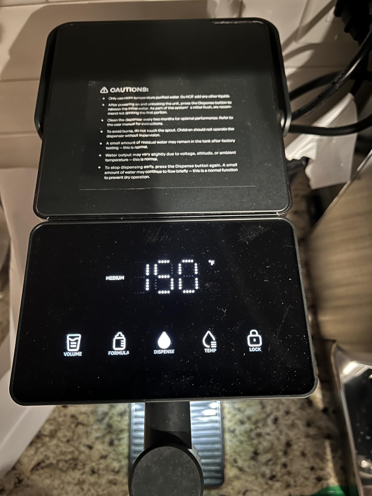 AIRHOP 3L Instant Hot Water Dispenser Countertop 5 Temp 3 Volume Options customer photo 1