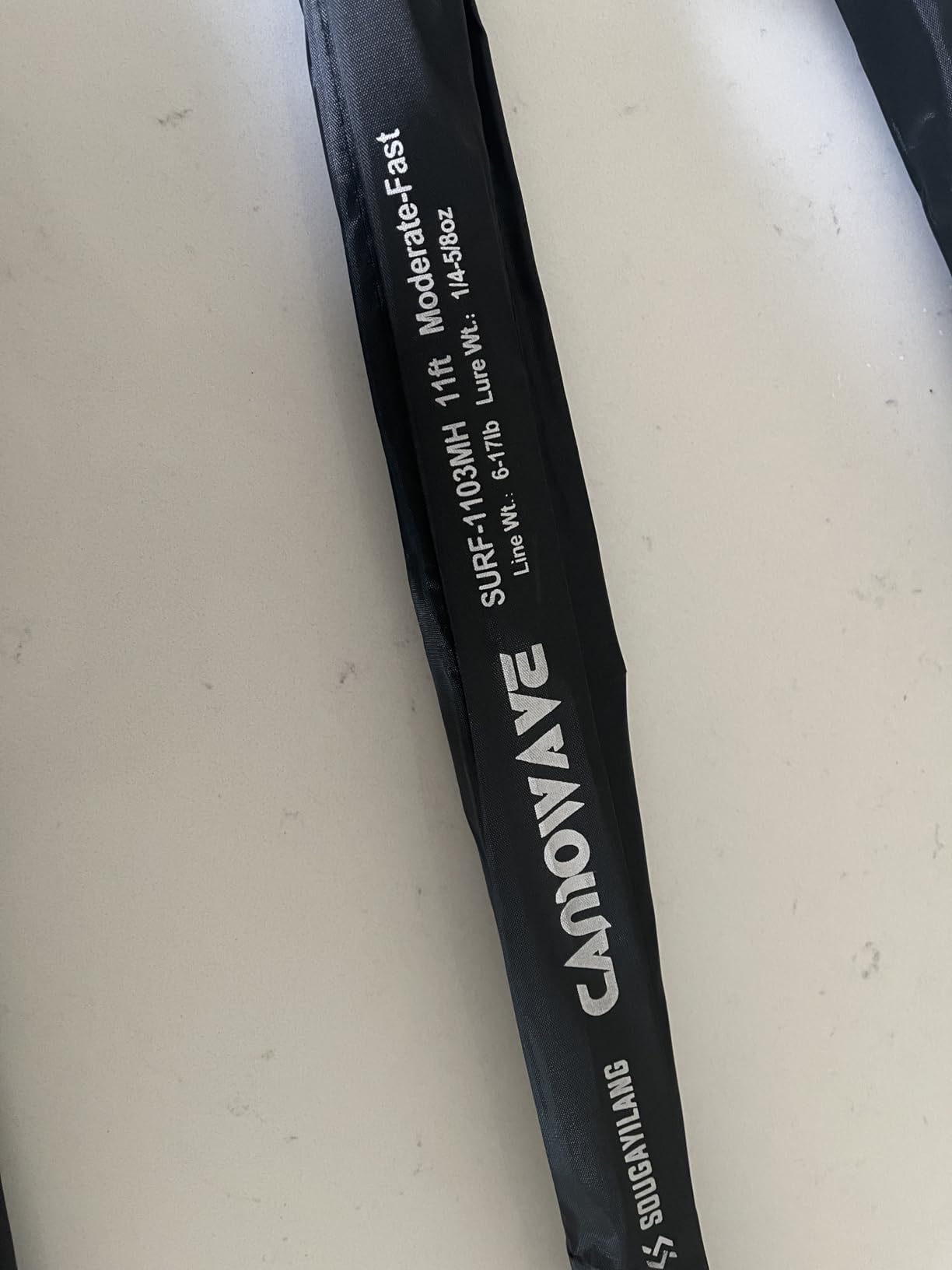 Sougayilang Surf Spinning Fishing Rod Carbon Travel Surf Rod M/MH 3 Piece Spinning Fishing Rod 9'/10'/11'/12' customer photo 1