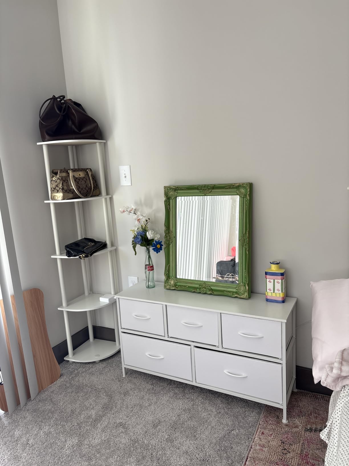 SONGMICS Dresser for Bedroom, Wide Dresser with 9 Fabric Drawers customer photo 2