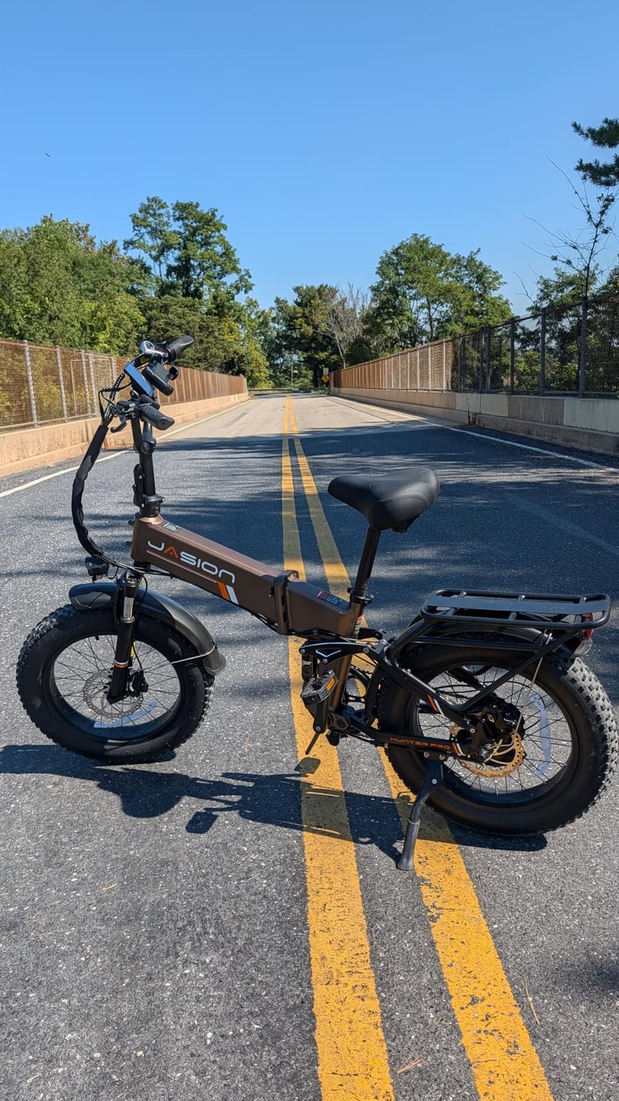 Jasion Thunder Electric Bike,1800W Peak Ebikes for Adults,26''Fat Tire Best Ebike for Men,80 Miles with 864Wh Battery,30+MPH Max Speed Bicycles,400LB Capacity,Certified by UL2849 customer photo 1