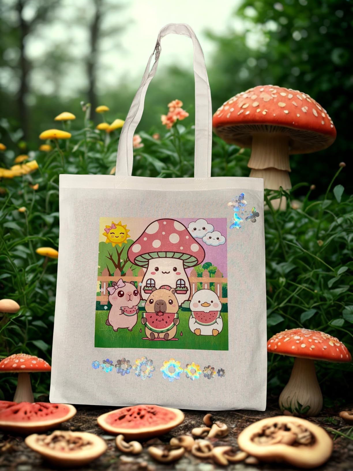 TOPDesign 240-Pack Custom Cotton Tote Bags with Logo, Bulk Personalized Cloth Bags customer photo 2