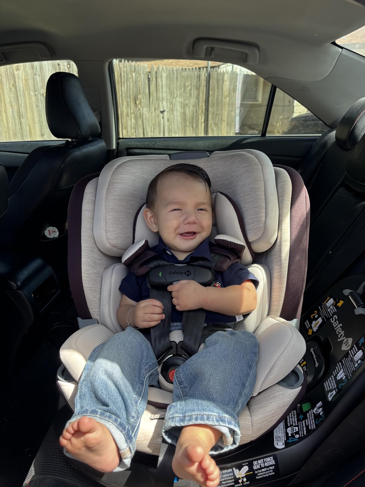 Safety 1st Turn and Go 360 DLX 360 Car Seat, Rotating All-in-One Convertible Car Seat, Stonington customer photo 2