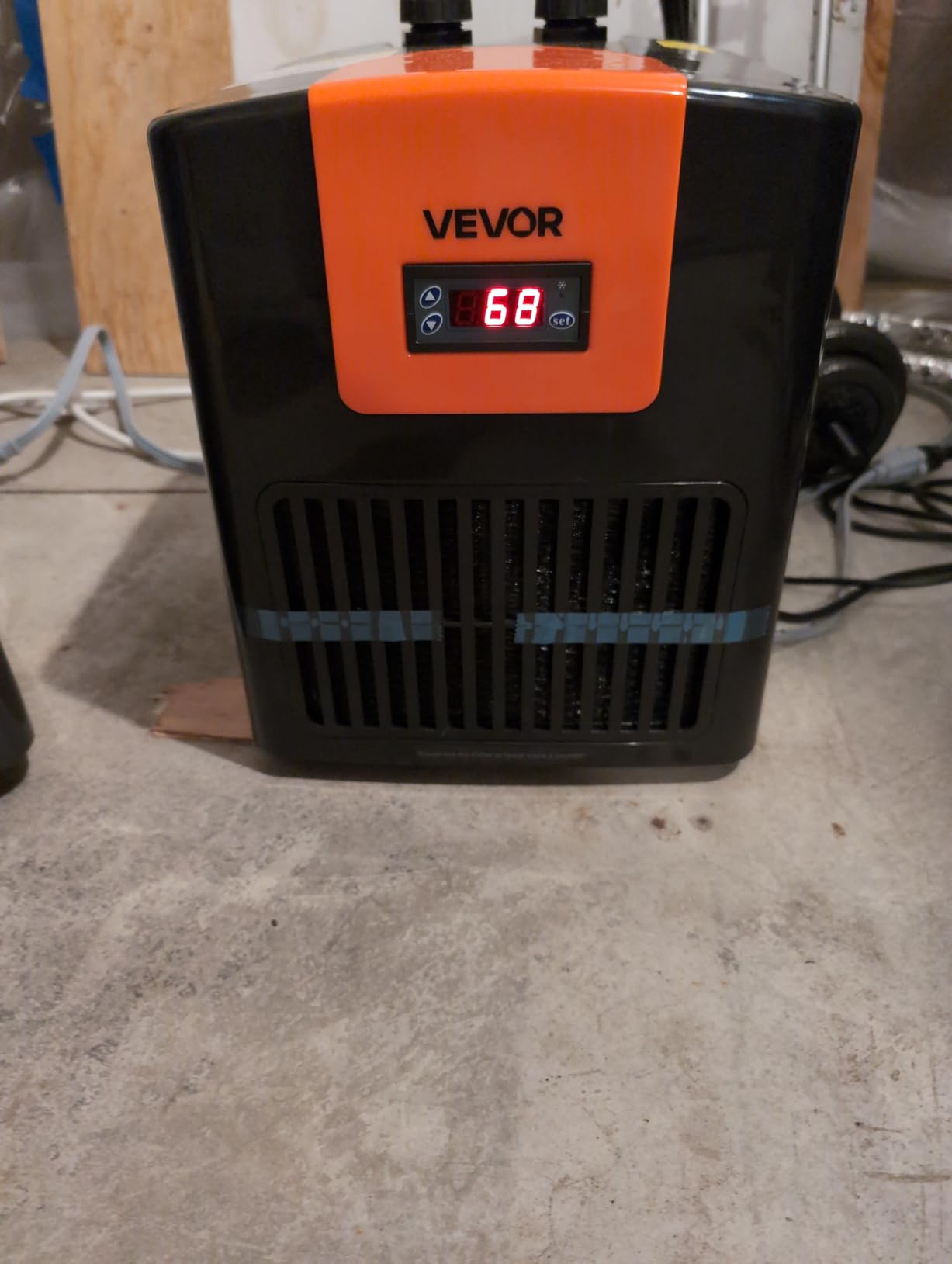 VEVOR Aquarium Chiller 52Gal 1/10HP Quiet Cooler with Titanium Evaporator customer photo 1