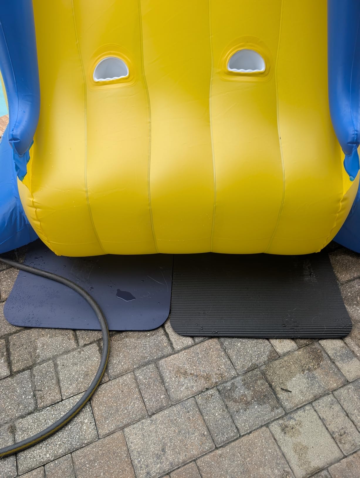 Wahu Rippa Dippa Pool Slide | Steep, Fast Ride with Continuous Spray | Backyard Inflatable, Durable & Colorful Water Slide | 7.2ft Long x 4.6ft High, Weight Limit of 154lbs | Ages 6+ customer photo 1