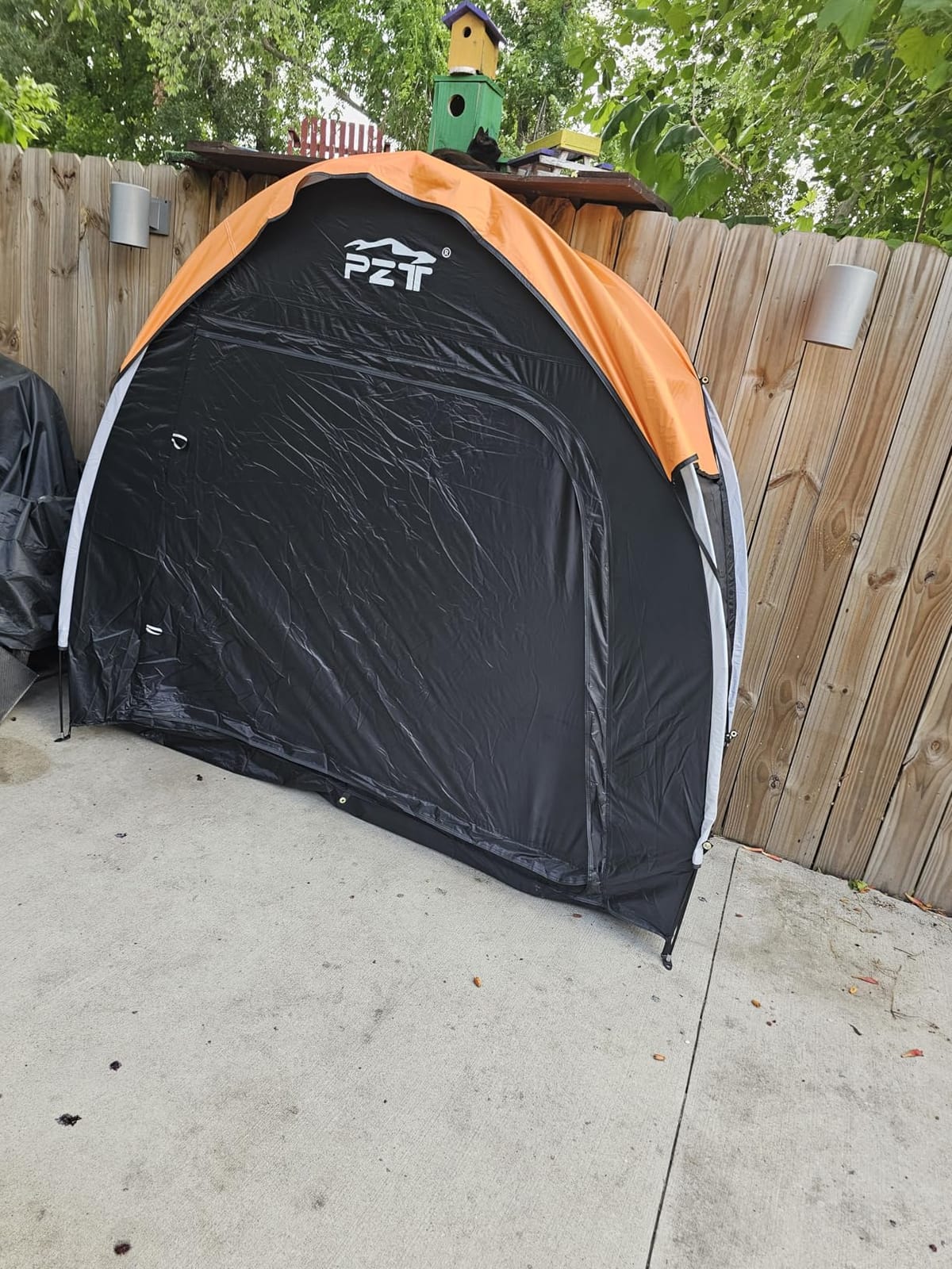 Upgraded Bike Tent with Rain Cover, Outdoor Storage Shed for 2-3 Bikes customer photo 1
