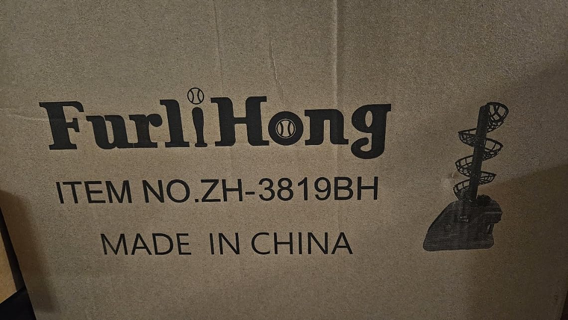 Furlihong 3819BH Portable Tennis Ball Machine customer photo 1