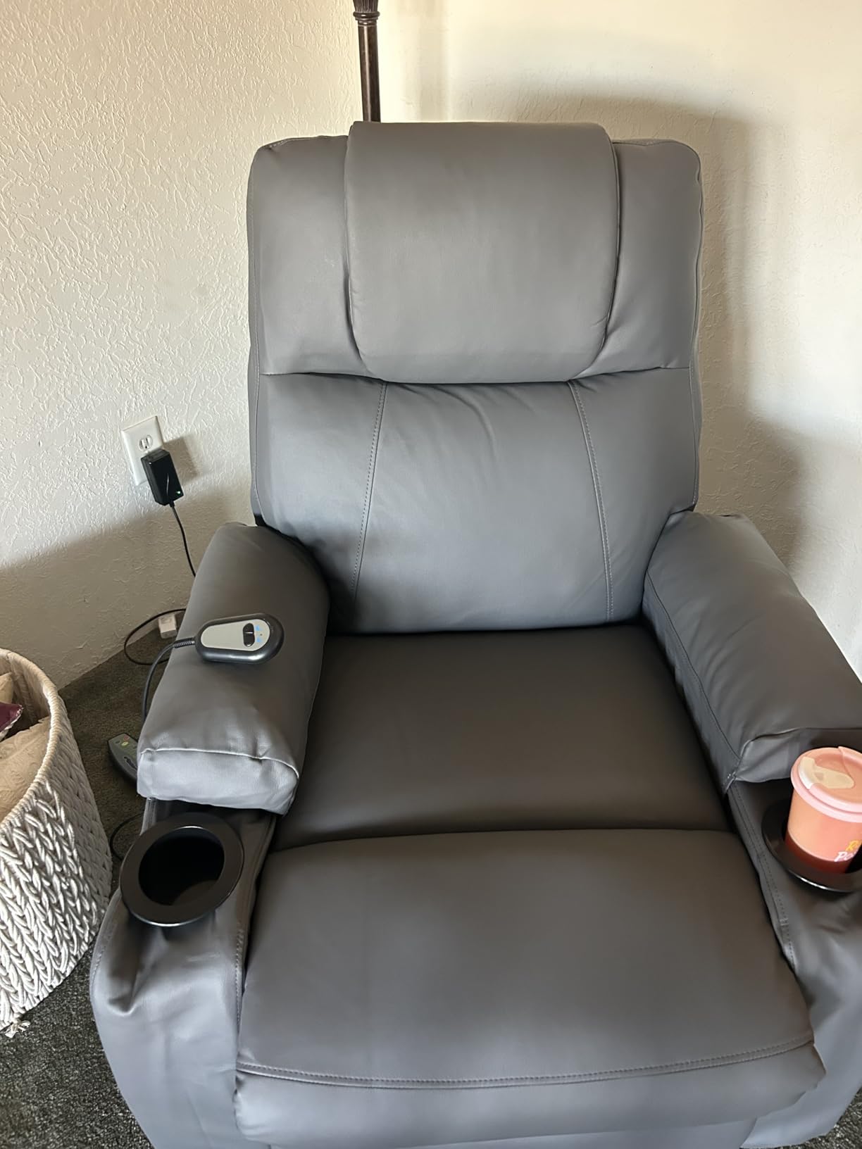 Power Lift Recliner Chair for Elderly with Massage & Heat, Black customer photo 1