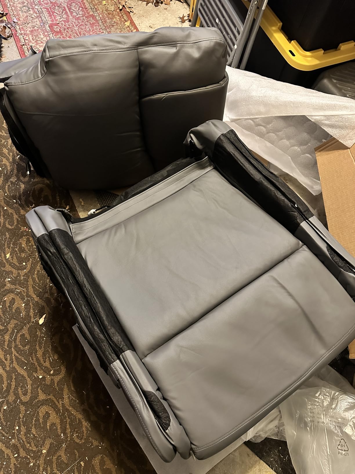 Power Lift Recliner Chair for Elderly with Massage & Heat, Black customer photo 2