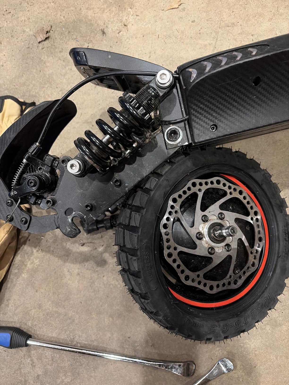 iScooter Electric Scooter for Adults,Off-Road Tires,Dual Suspension&Brakes customer photo 1