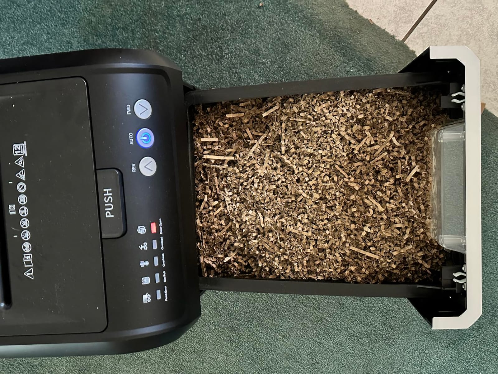 Bonsaii 200-Sheet Auto Feed Micro Cut Heavy Duty Paper Shredder for Office customer photo 1