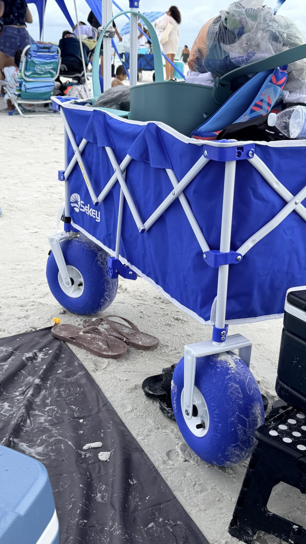 Sekey Heavy Duty Beach Wagon with 9