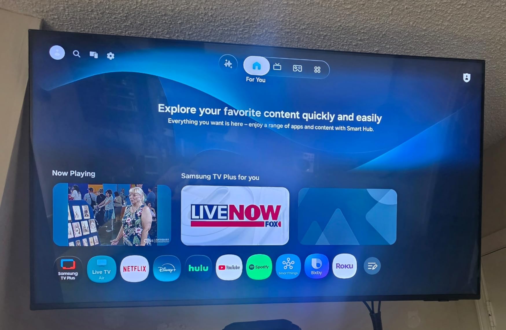 Samsung 75-Inch Class M70H Series, Mini LED, 4K, Smart TV, 2026 Model customer photo 2