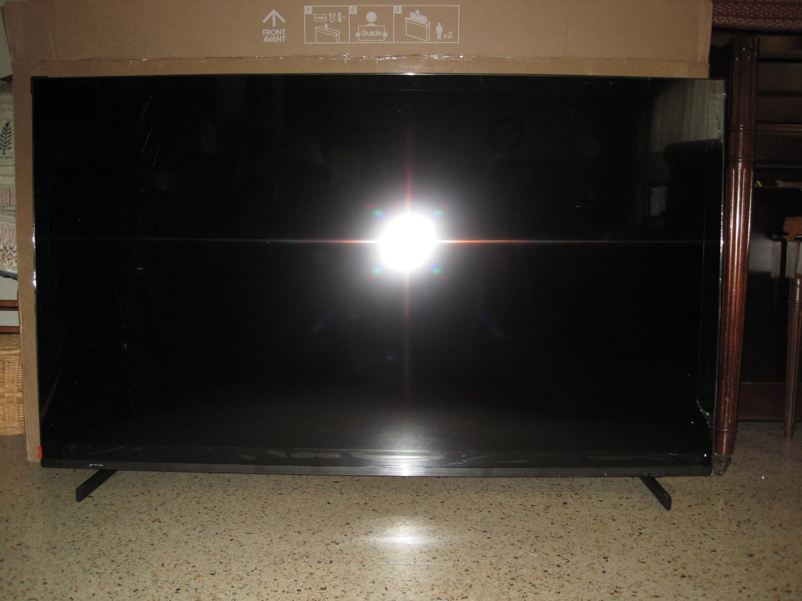 Samsung 85-Inch Class QN80H Series, Neo QLED Mini LED, 4K, Smart TV, 2026 customer photo 1