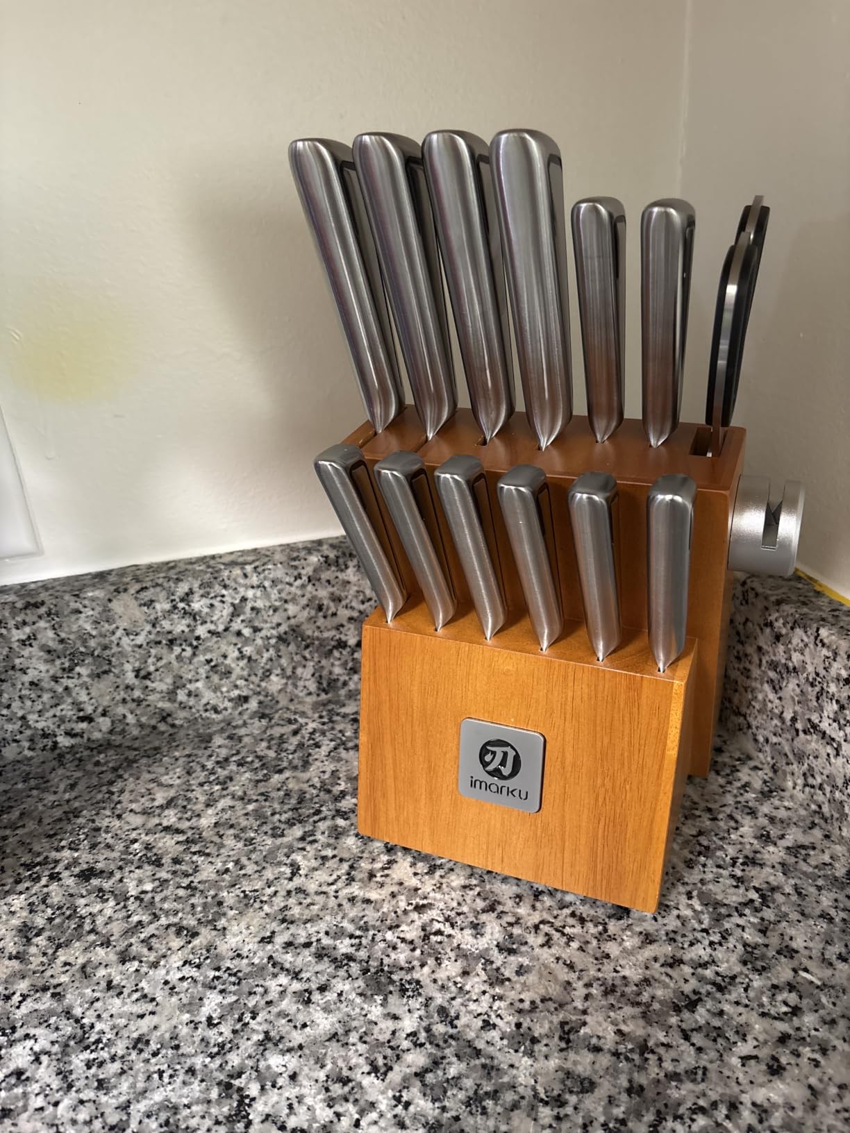imarku 14-Piece Japanese Gyutou Stainless Steel Kitchen Knife Set customer photo 1