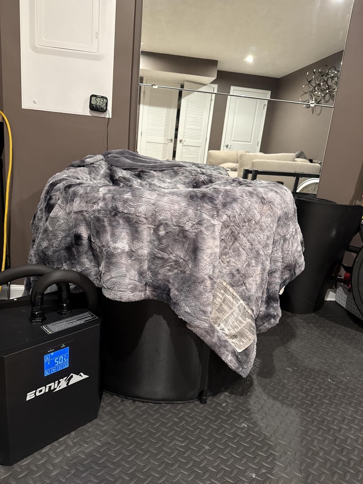 The Pod Chiller 2.0 for Cold Plunge Tubs, WiFi App Control, Cools to 37°F, 145 GPH Water Filtration & Circulation System, Energy Efficient Cold Therapy Chiller for Ice Baths & Recovery customer photo 2