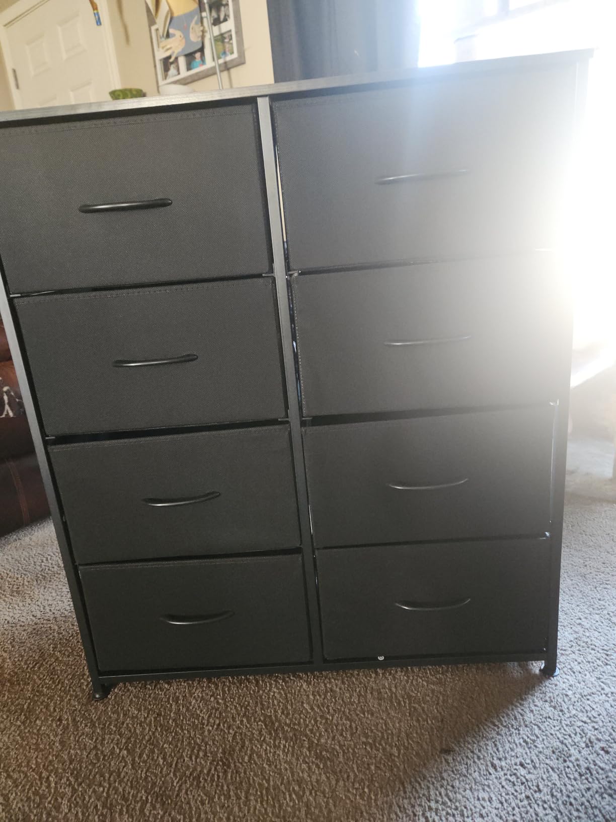 Sweetcrispy Dresser for Bedroom with 8 Drawers, Large Storage Tower customer photo 2
