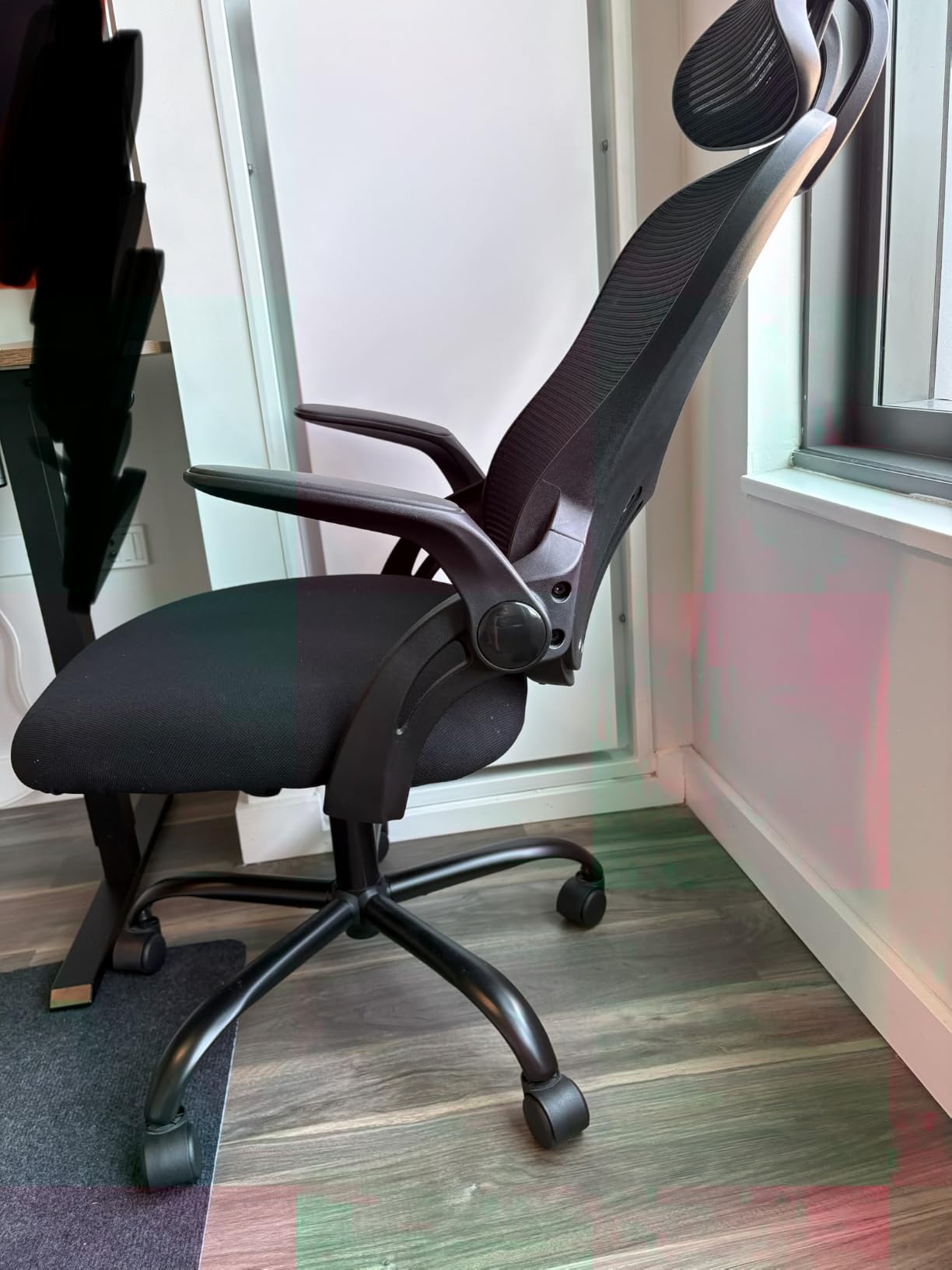 Sweetcrispy Computer Desk Chair, Mesh Office Chair with Lumbar Support customer photo 2