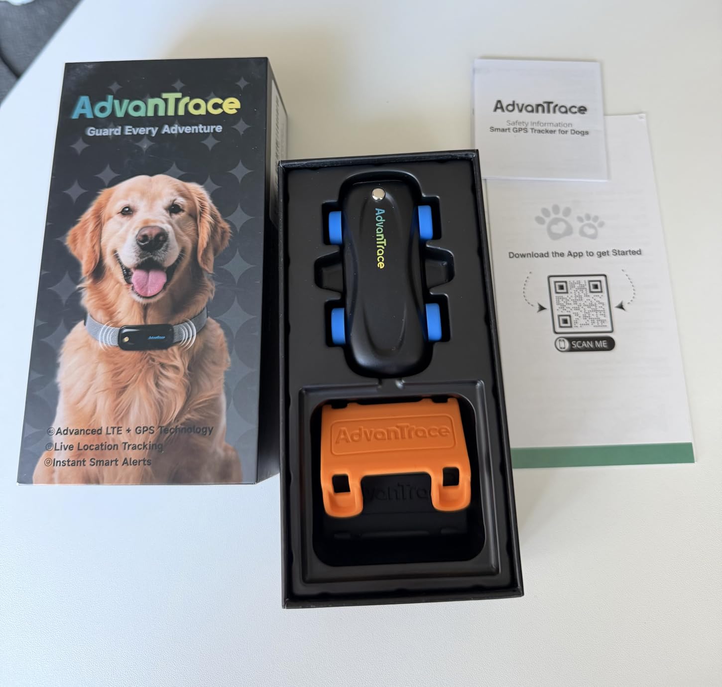 Dog GPS Tracker, Virtual Fence & AI Health Monitor, Waterproof (with 12 M Sub) customer photo 2