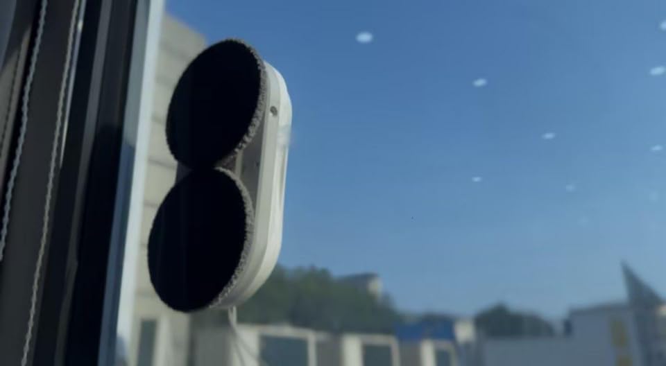 X6 Window Cleaning Robot for High Windows, Inside/Outside, 6400Pa Suction customer photo 2