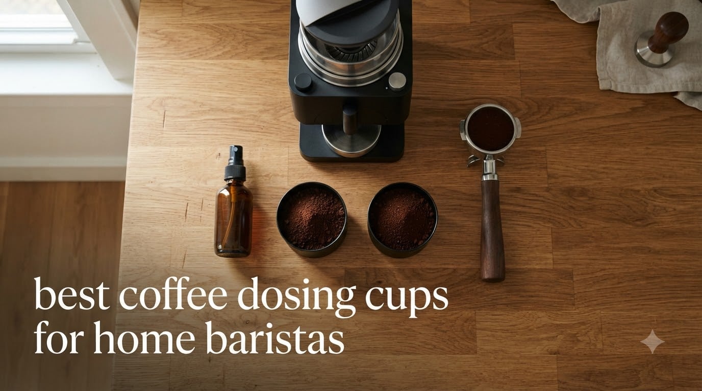 best coffee dosing cups for home baristas