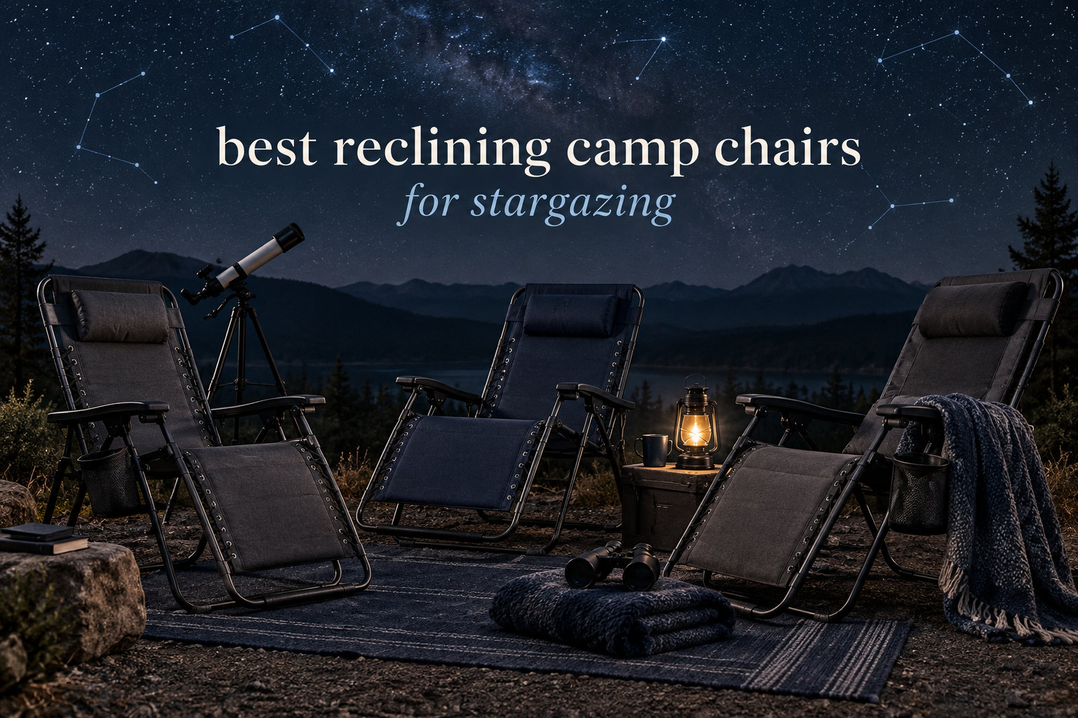 best reclining camp chairs for stargazing