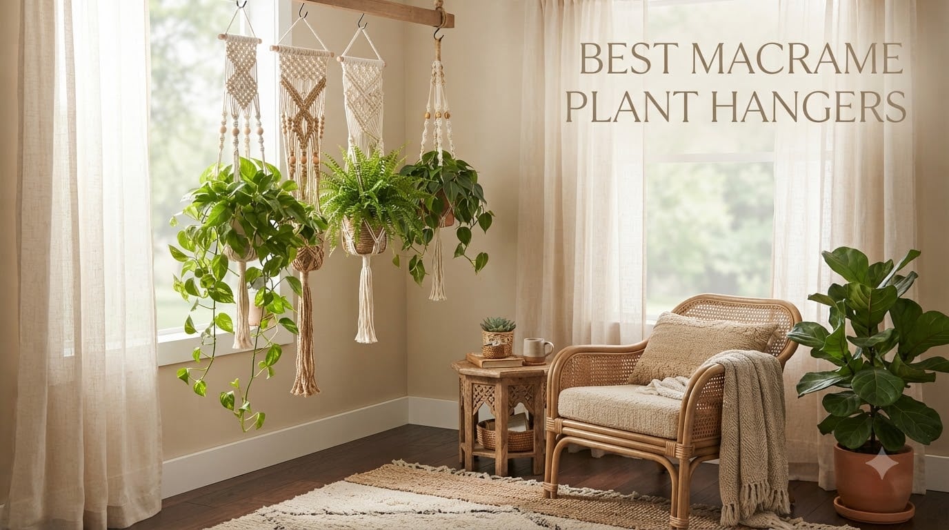 best macrame plant hangers