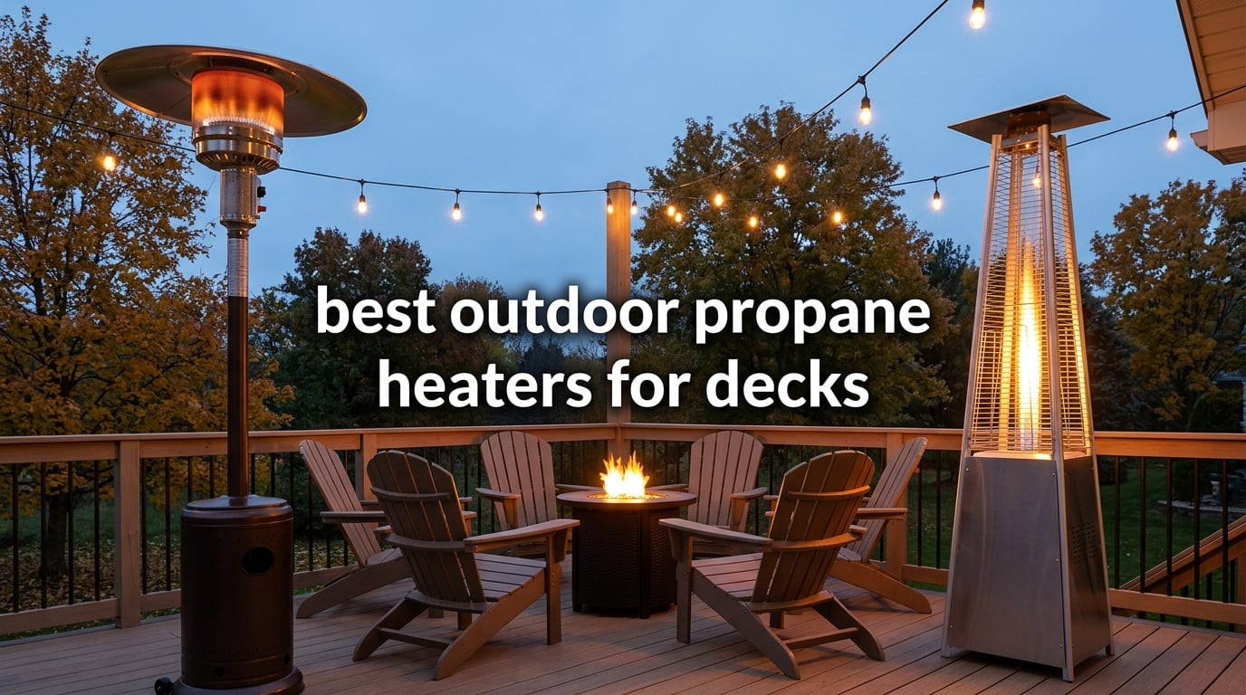 best outdoor propane heaters for decks