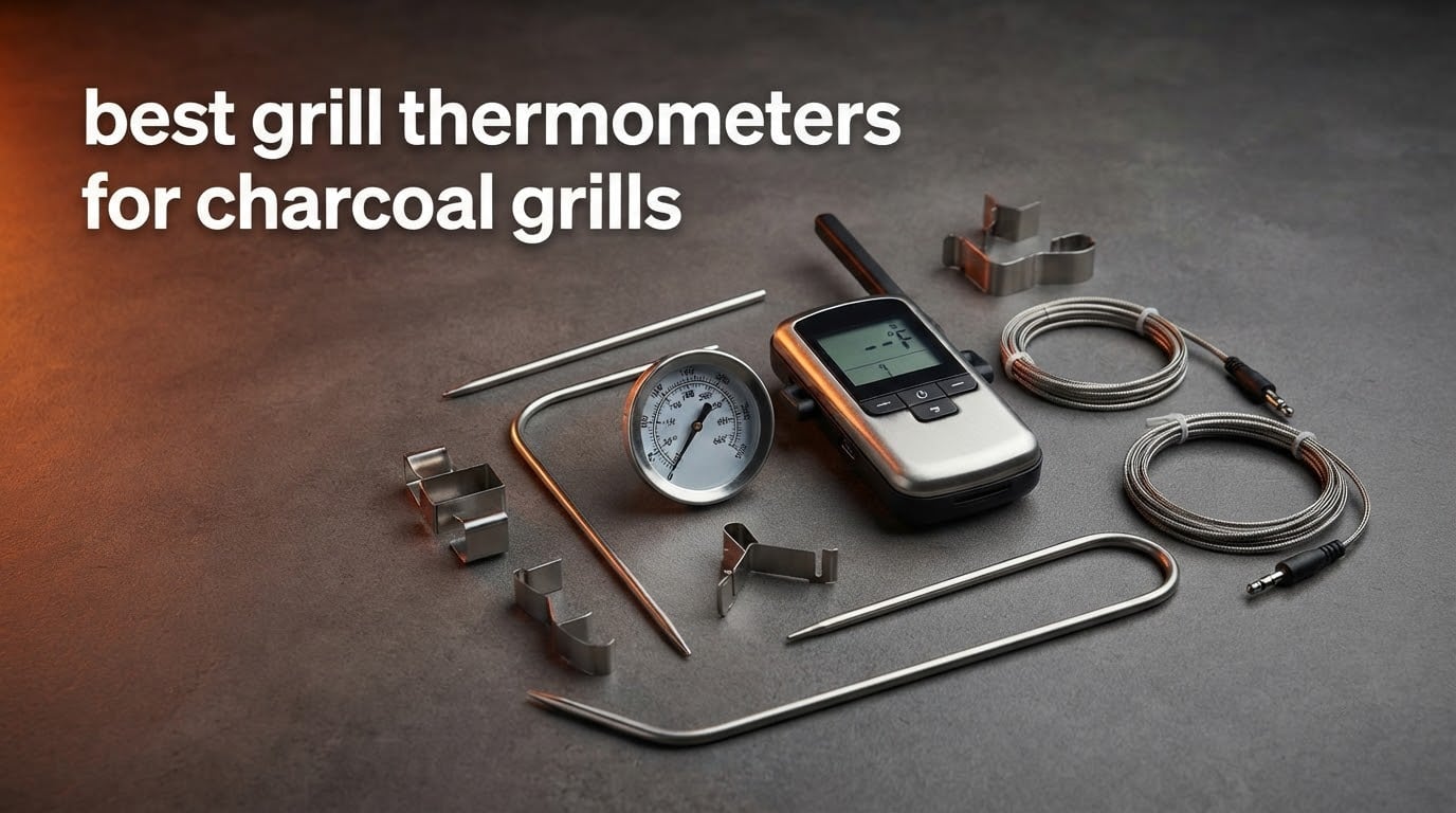 best grill thermometers for charcoal grills
