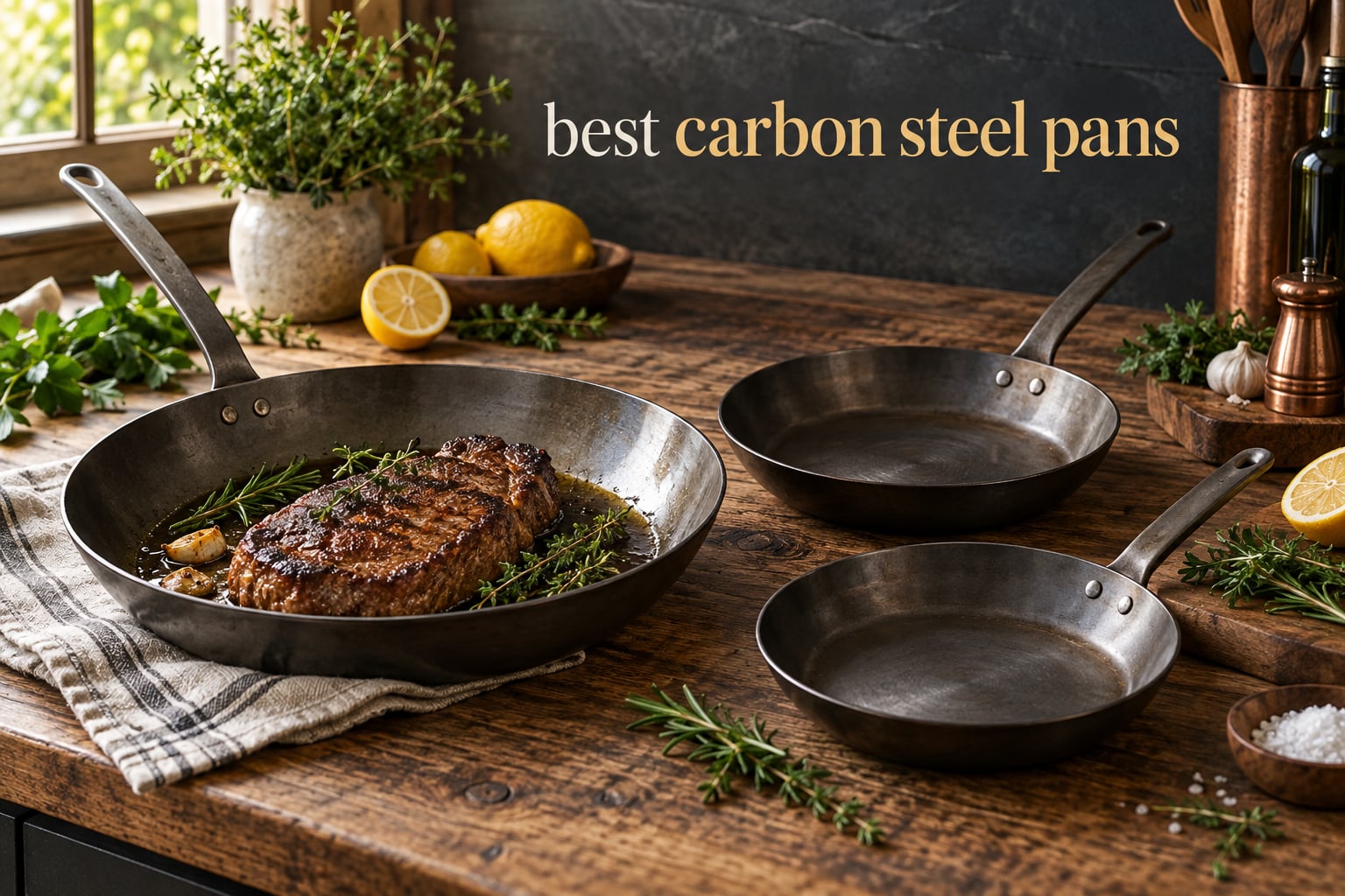 best carbon steel pans