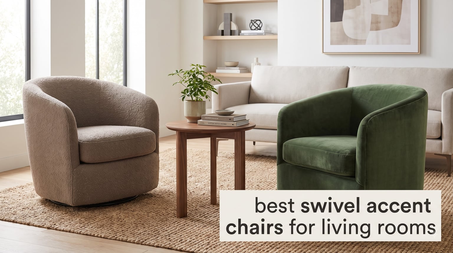 best swivel accent chairs for living rooms