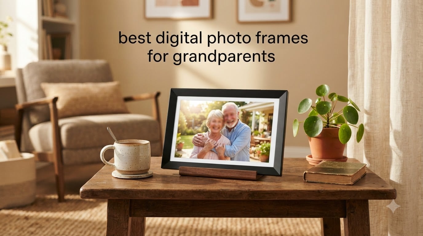 best digital photo frames for grandparents