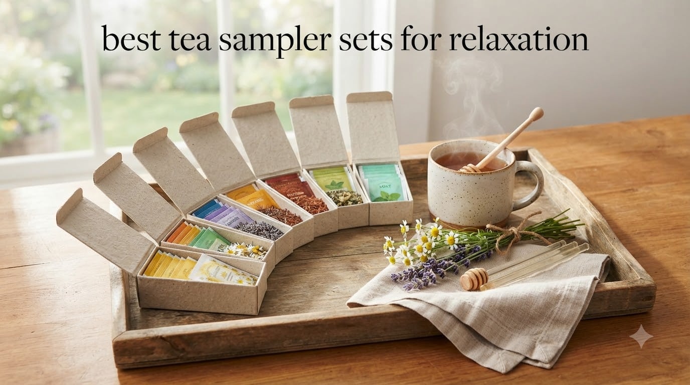 best tea sampler sets for relaxation