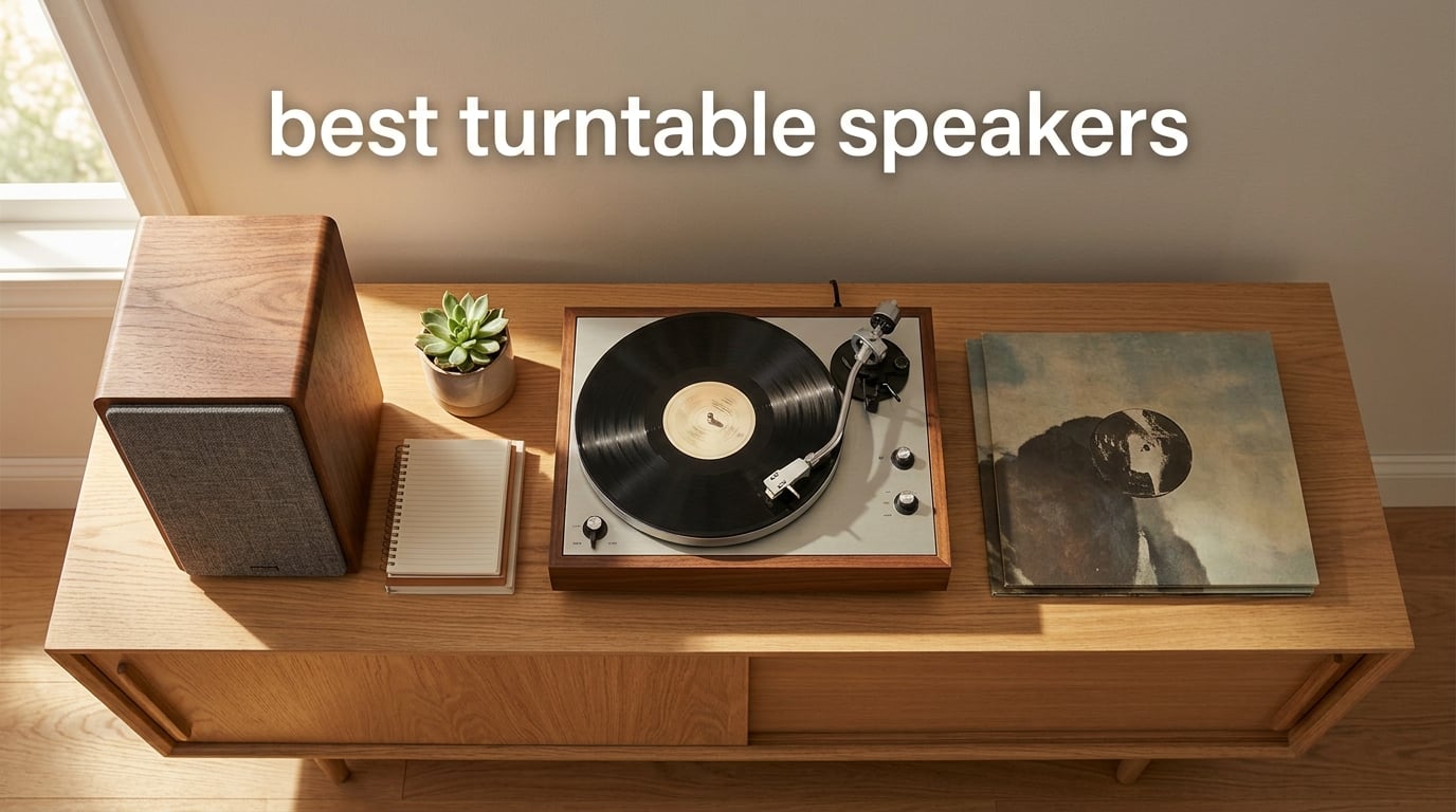 best turntable speakers
